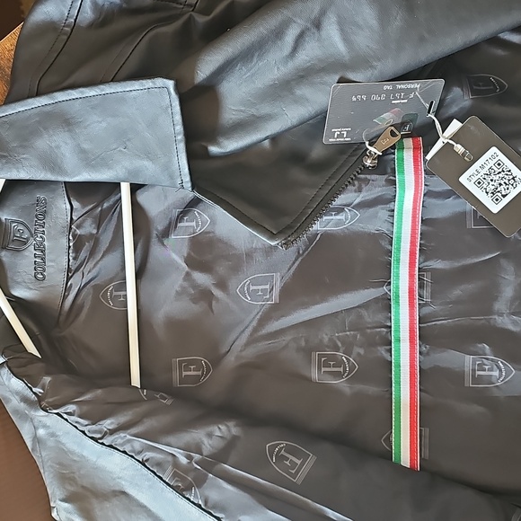 Men Leather Jacket - Picture 8 of 8